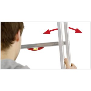 Echelle transformable 2 plans inclinable