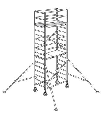 Location de pont roulant largeur 75 cm