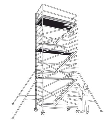 Location de pont roulant largeur 135 cm